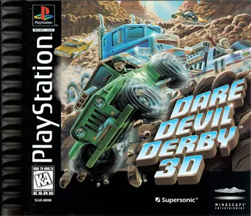 Dare Devil Derby 3D (US) box cover front